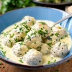 Instant Pot Chicken Alfredo Meatballs