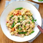 Instant Pot Chicken Pasta With Ham & Vegetables