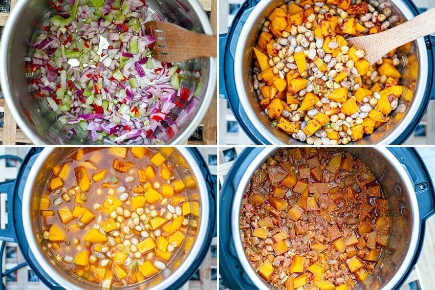 Instant Pot Vegetarian Chili Ingredients