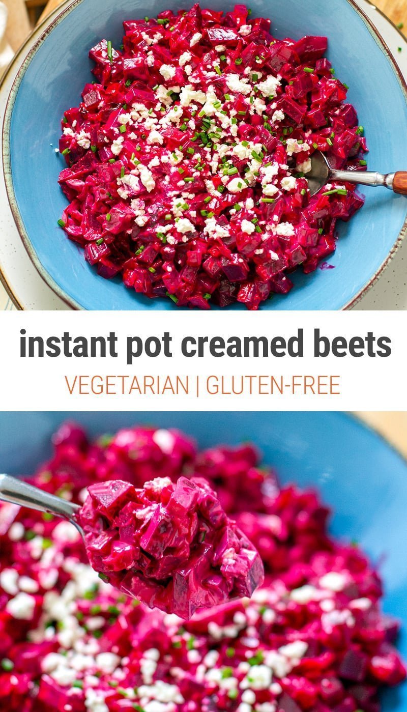 Instant Pot Creamed Beets