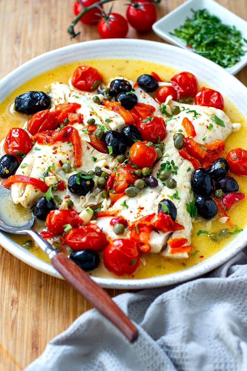 Instant Pot Italian Fish (From Frozen, Whole30)