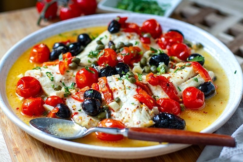 Whole30 Italian Fish