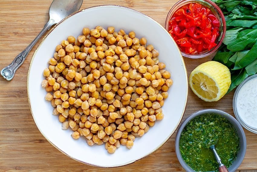 Garbanzo Bean Recipes - ingredients