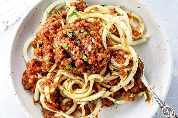 Instant Pot Vegetarian Bolognese