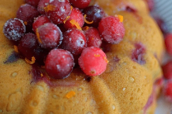 Cranberry Orange Bundt Cake