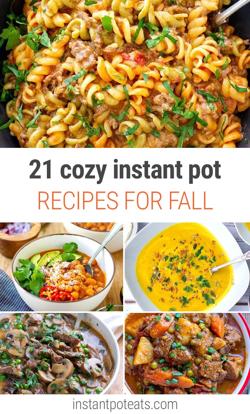 21 Healthy Instant Pot Recipes For Quick Autumn Meals » Read Now!