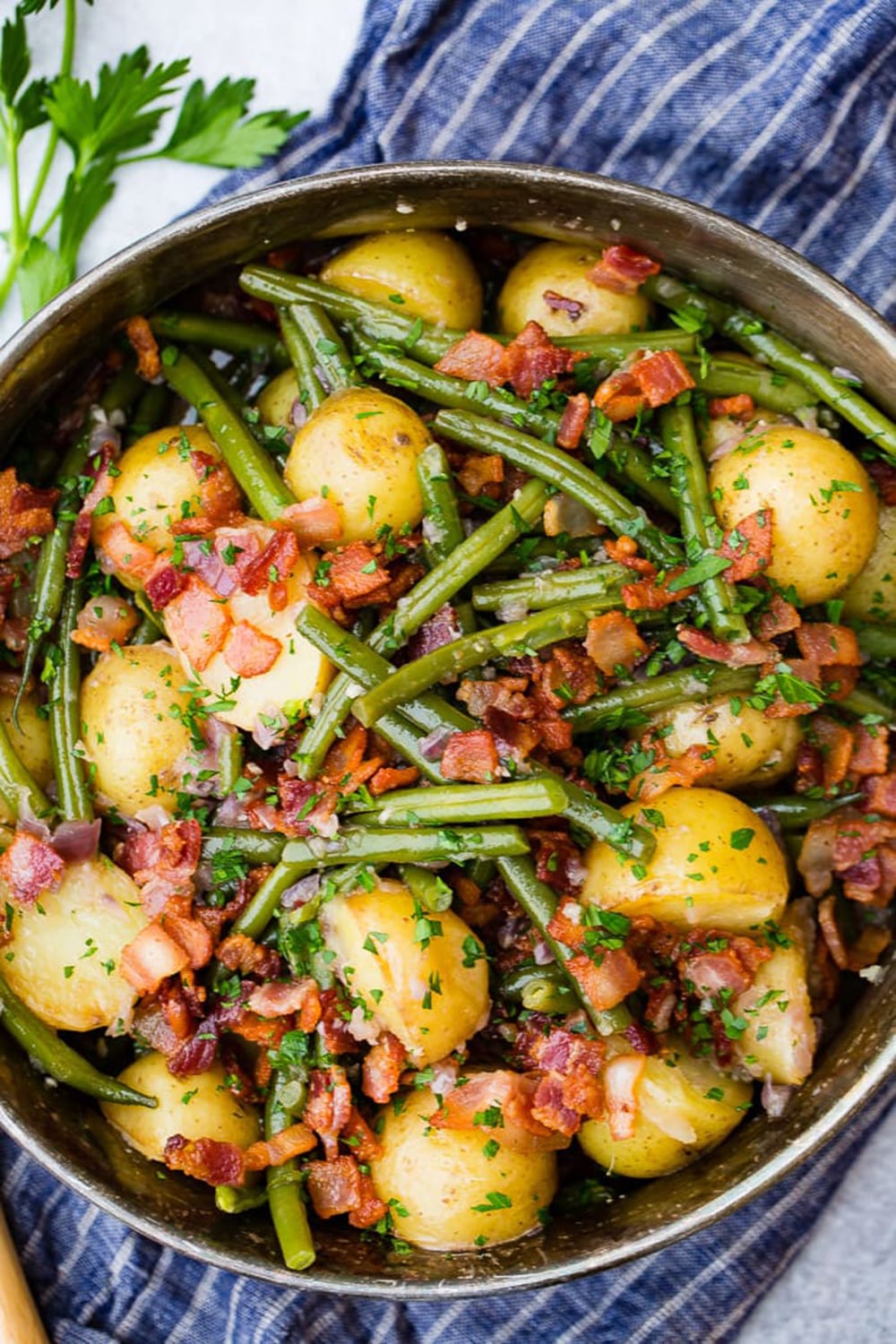 Green Beans and Potatoes in the Instant Pot
