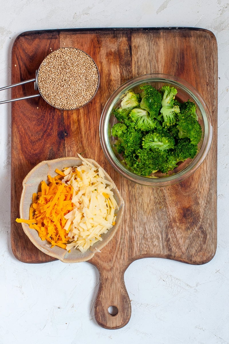 Instant Pot Quinoa Casserole Ingredients