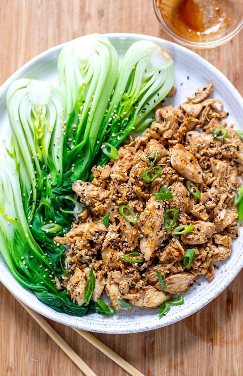 Instant Pot Soy-Ginger Chicken Hibachi