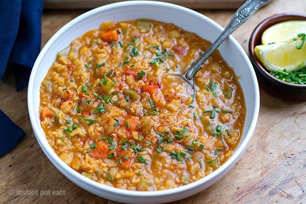 Instant Pot Turkish Split Pea Stew