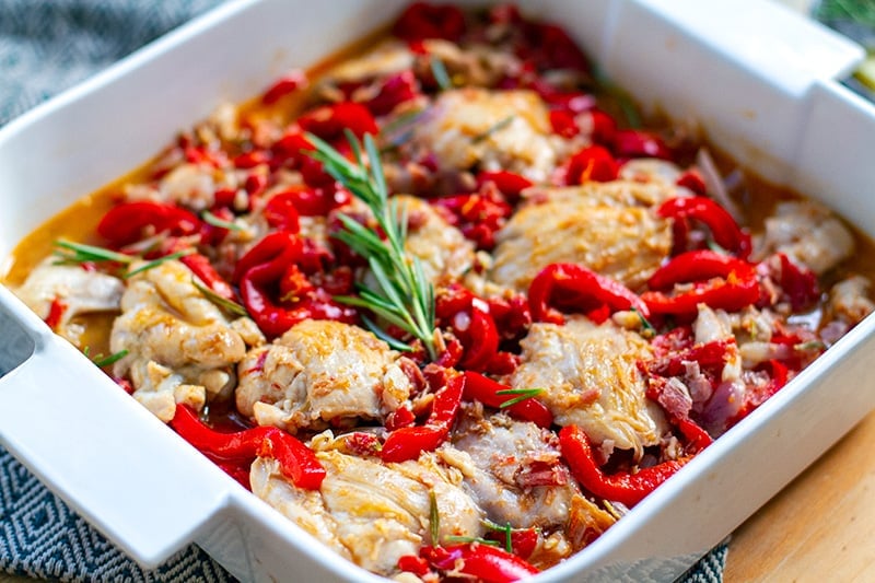 Scarpariello Chicken in Instant Pot