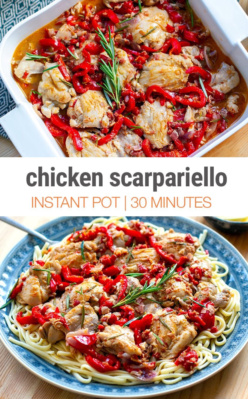 Chicken Scarpariello Instant Pot