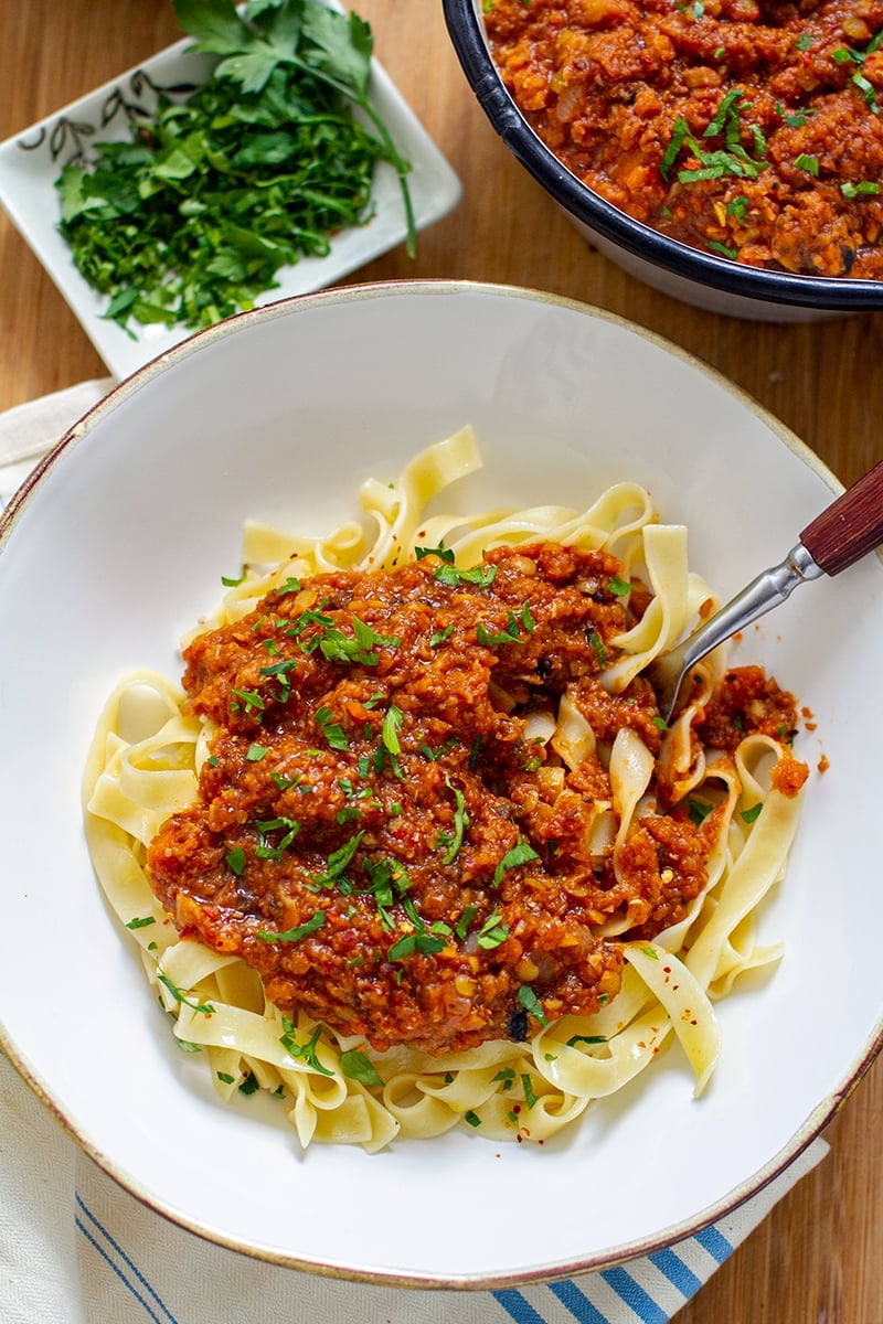 Instant Pot Vegan Bolognese