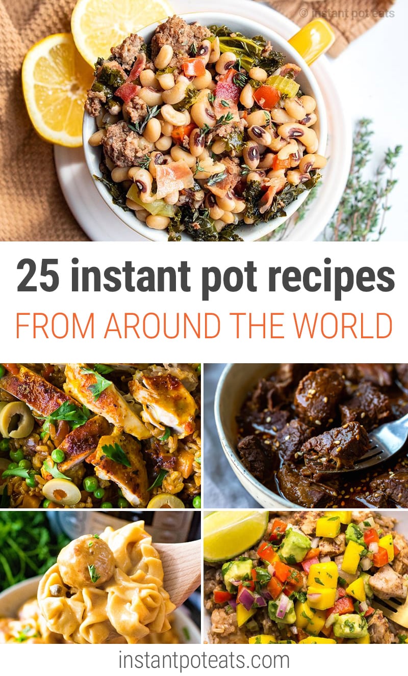 Instant pot 2024 international recipes