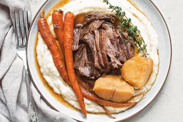 Instant Pot Dijon Balsamic Roast