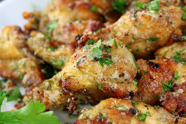 Instant Pot Garlic Parmesan Chicken Wings