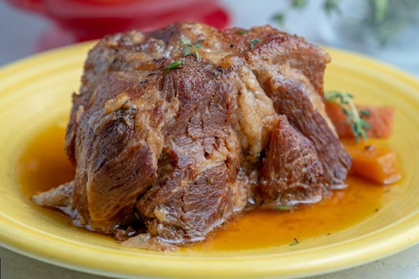 INSTANT POT GERMAN POT ROAST WITH MUSTARD (SENFBRATEN)