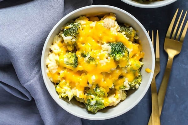 Instant Pot Healthy Chicken Broccoli Rice Casserole