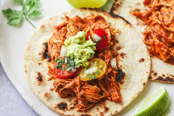 MEXICAN INSTANT POT SHREDDED CHICKEN