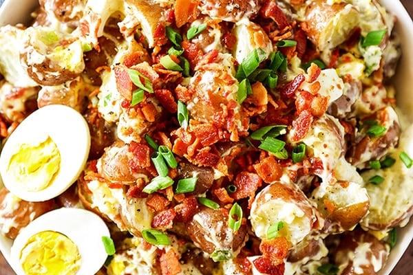 Instant Pot Loaded Potato Salad