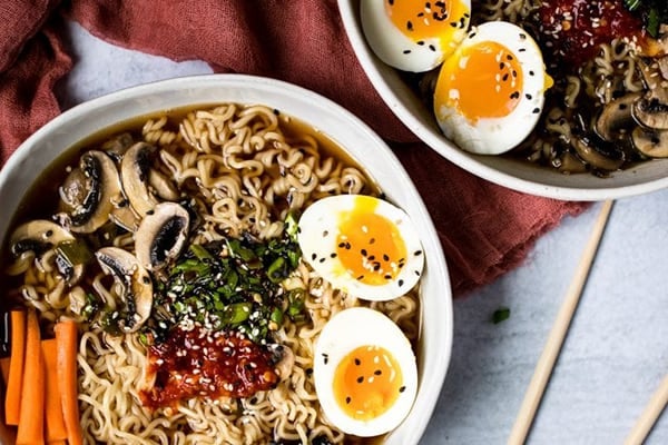 Quick Vegetarian Ramen