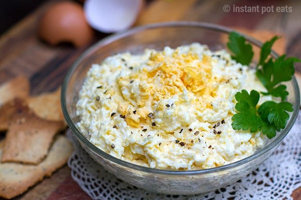Creamy Tangy Egg Cheese Salad Dip