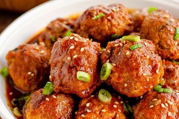 Instant Pot FIRECRACKER CHICKEN MEATBALLS