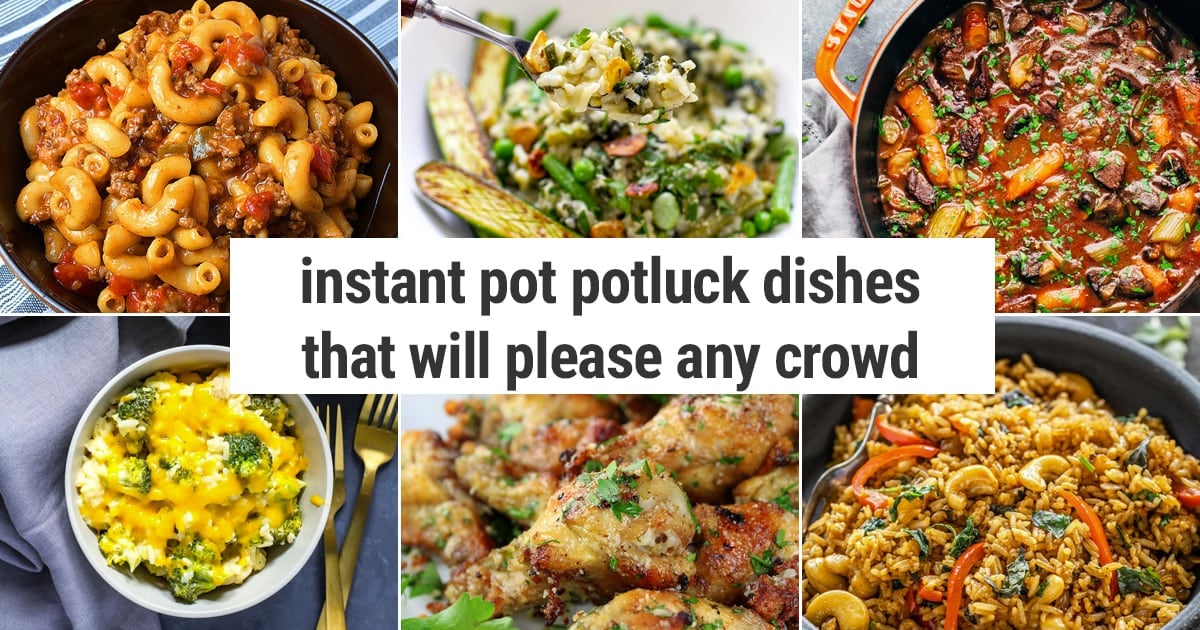 Instant pot 2024 potluck recipes