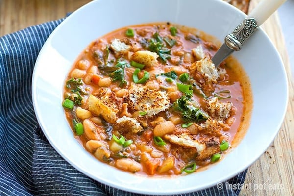 Instant Pot Zuppa Toscana With Bacon & Italian Sausage