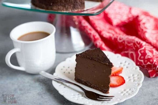 3-Ingredients Instant Pot Chocolate Japanese Cheesecake