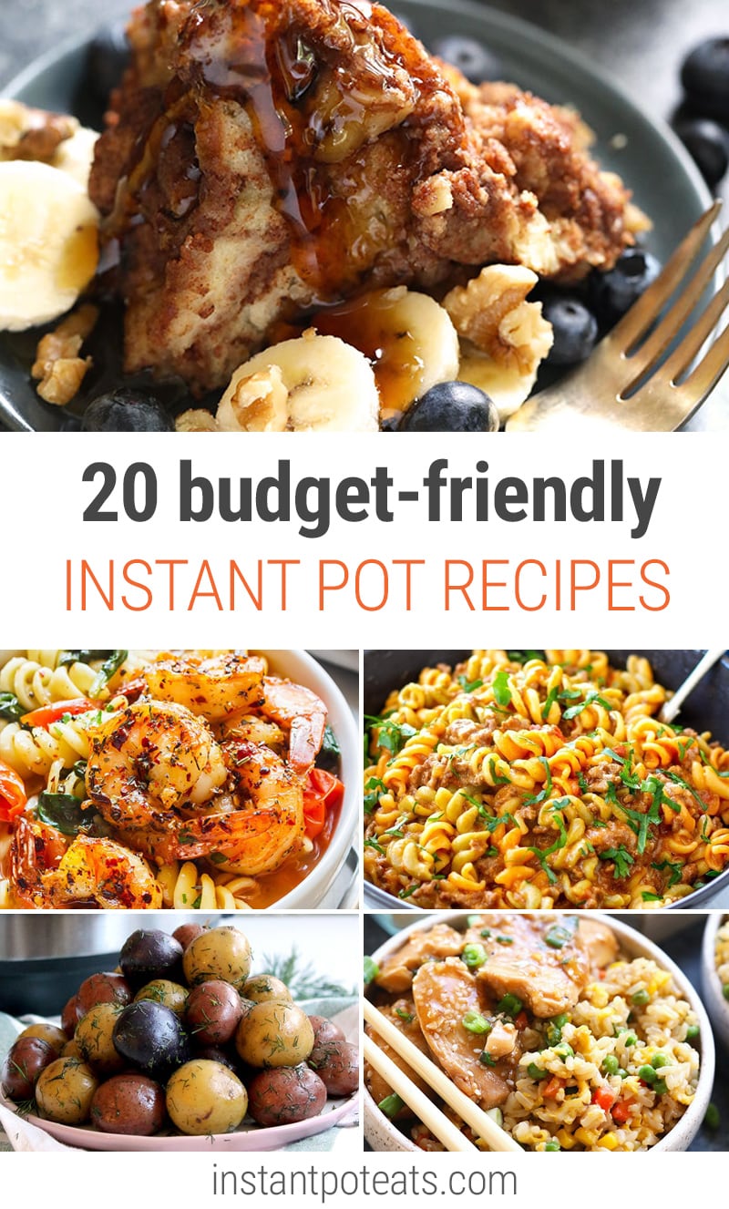 20 Cheap and Easy Instant Pot Dinner Recipes - Saving You Dinero