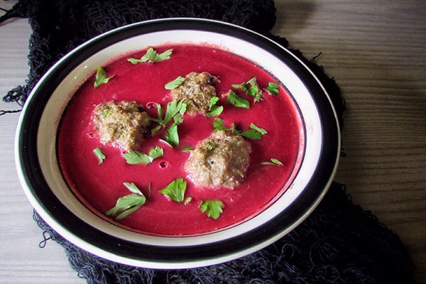 AIP Paleo Instant Pot Beet Fennel Soup