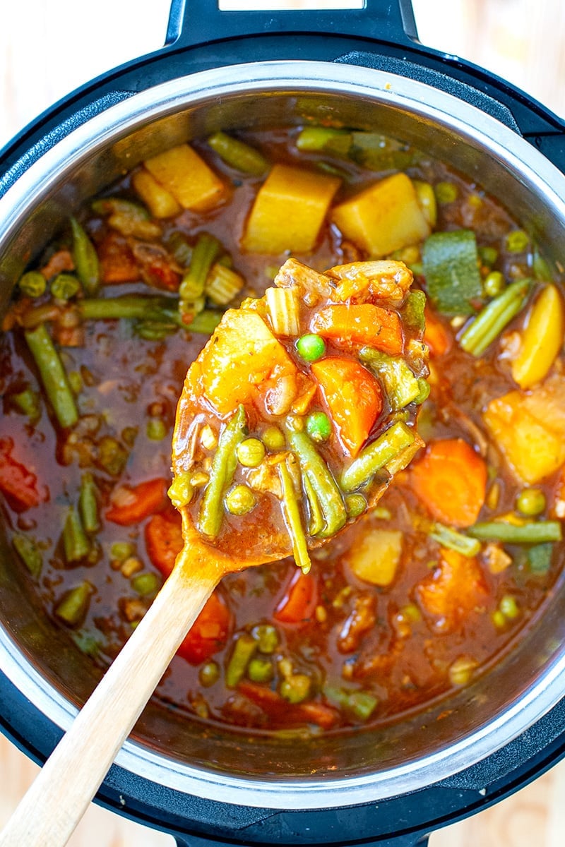 Instant Pot Vegetable Stew (Vegan, Gluten-Free)