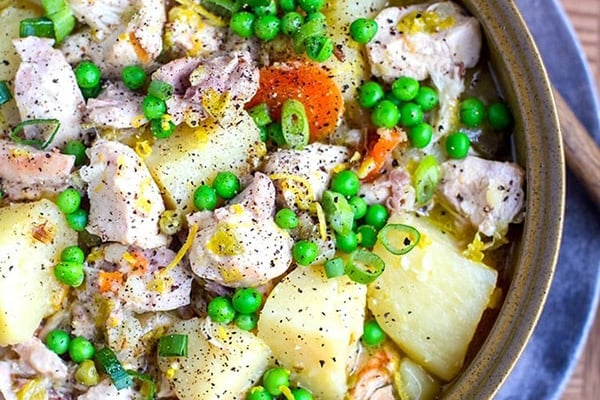 INSTANT POT CHICKEN & POTATOES STEW