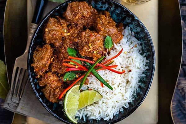 LAMB BHUNA CURRY