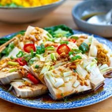 Instant Pot Tofu With Bok Choy &amp; Ginger Garlic Sauce-image