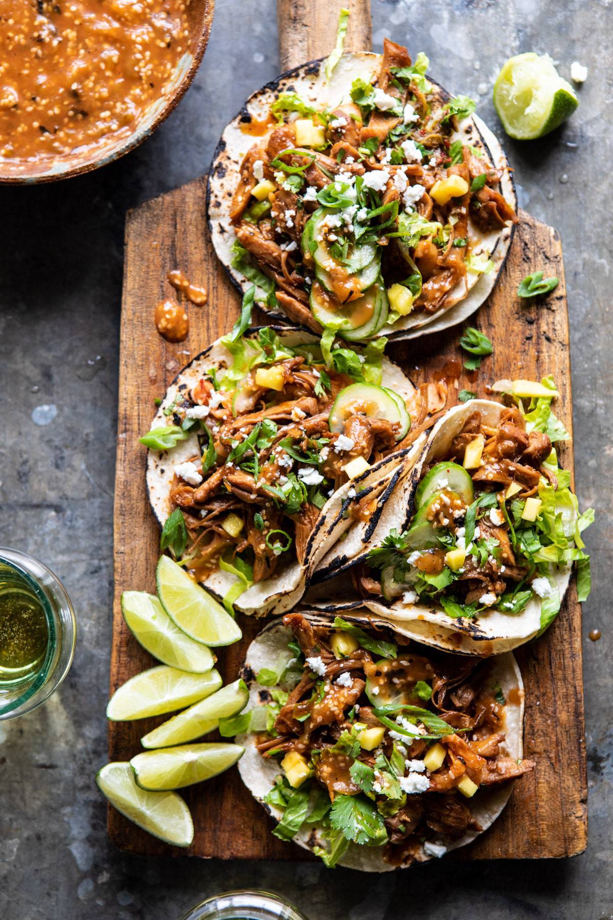 Instant Pot Korean Bulgogi BBQ Tacos