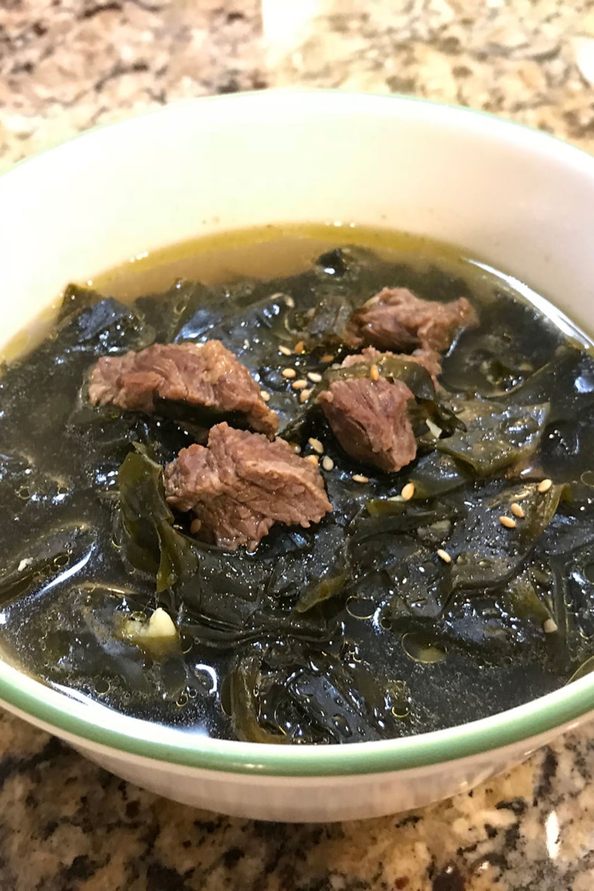 Instant Pot Korean Seaweed Soup