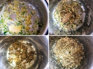 How to make Indian Spinach Rice In Instant Pot Part 1