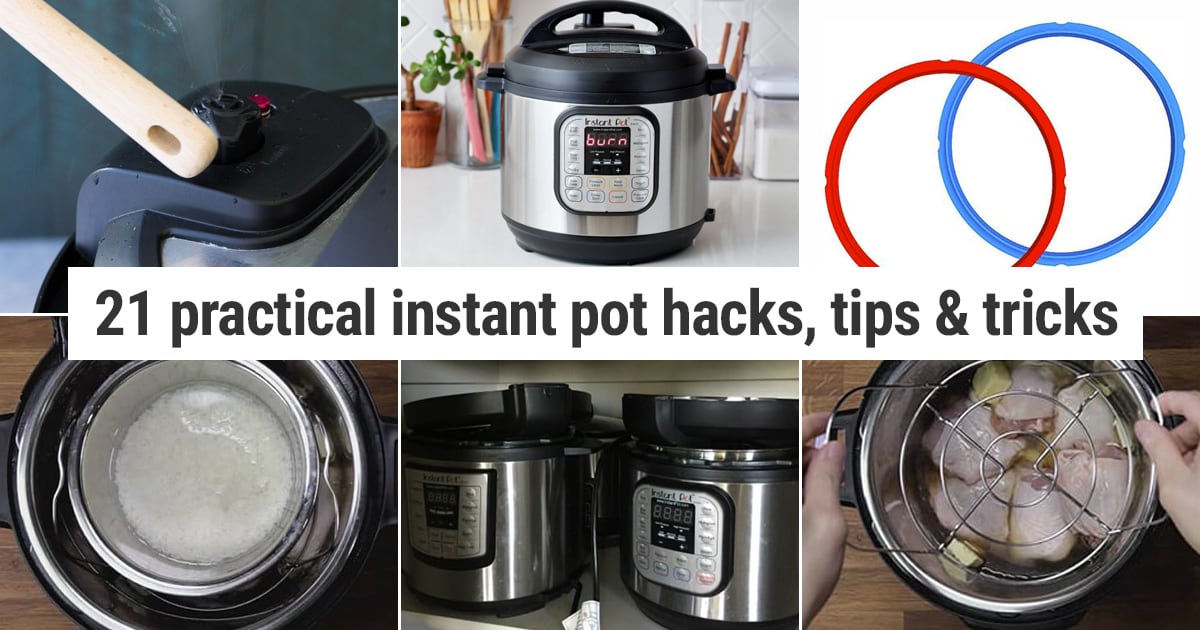 Your Instant Pot Has a Built-in Lid Holder