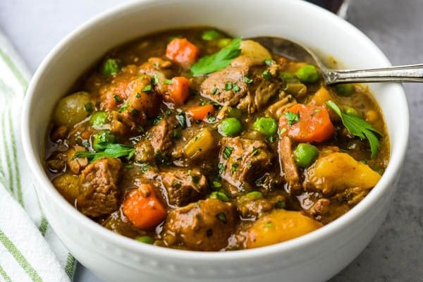 Instant Pot Irish Stout Lamb Stew