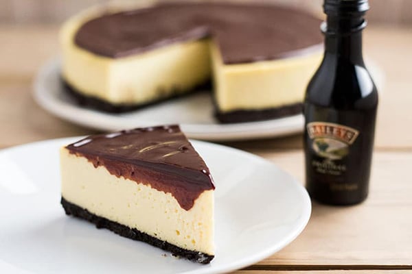 Instant Pot Irish cocktail Chocoflan - One Happy Housewife