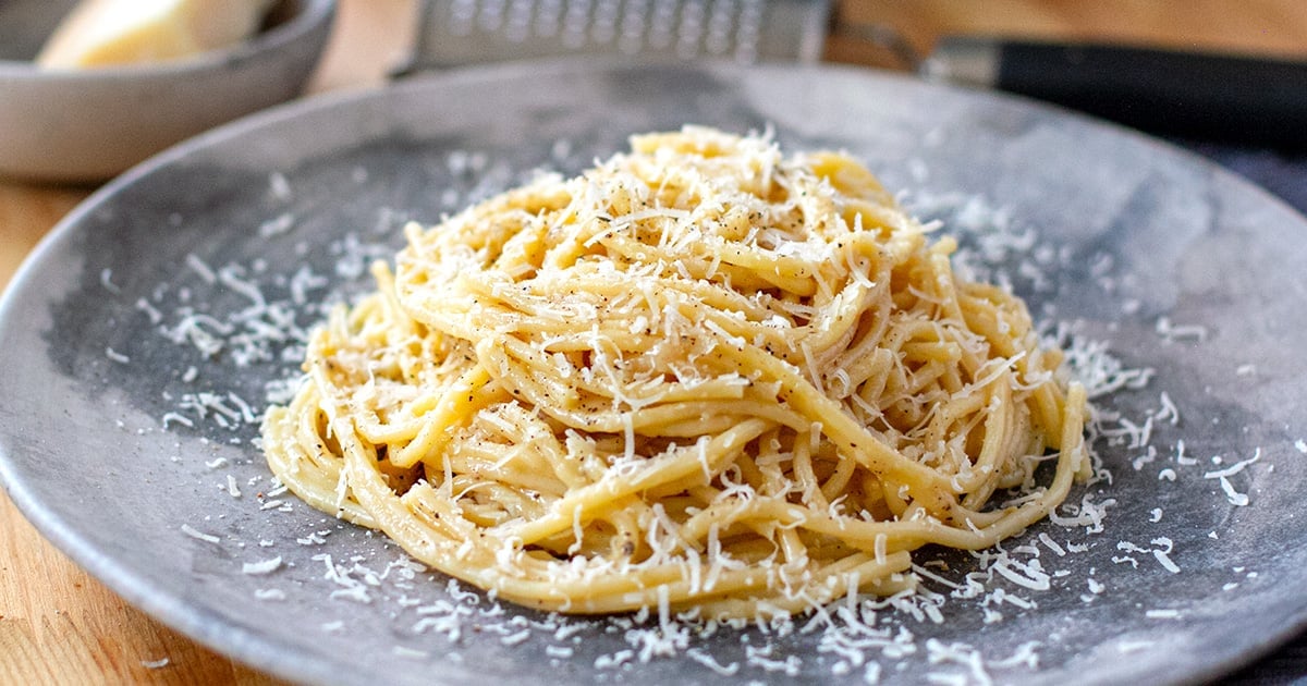Instant Pot Cacio e Pepe Inspired (Cheese Pepper Spaghetti)