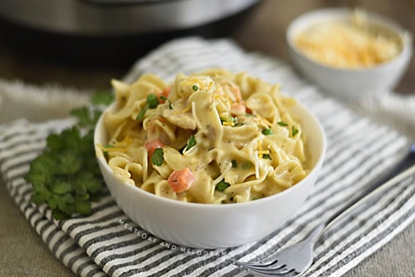 Instant Pot Tuna Noodle Casserole