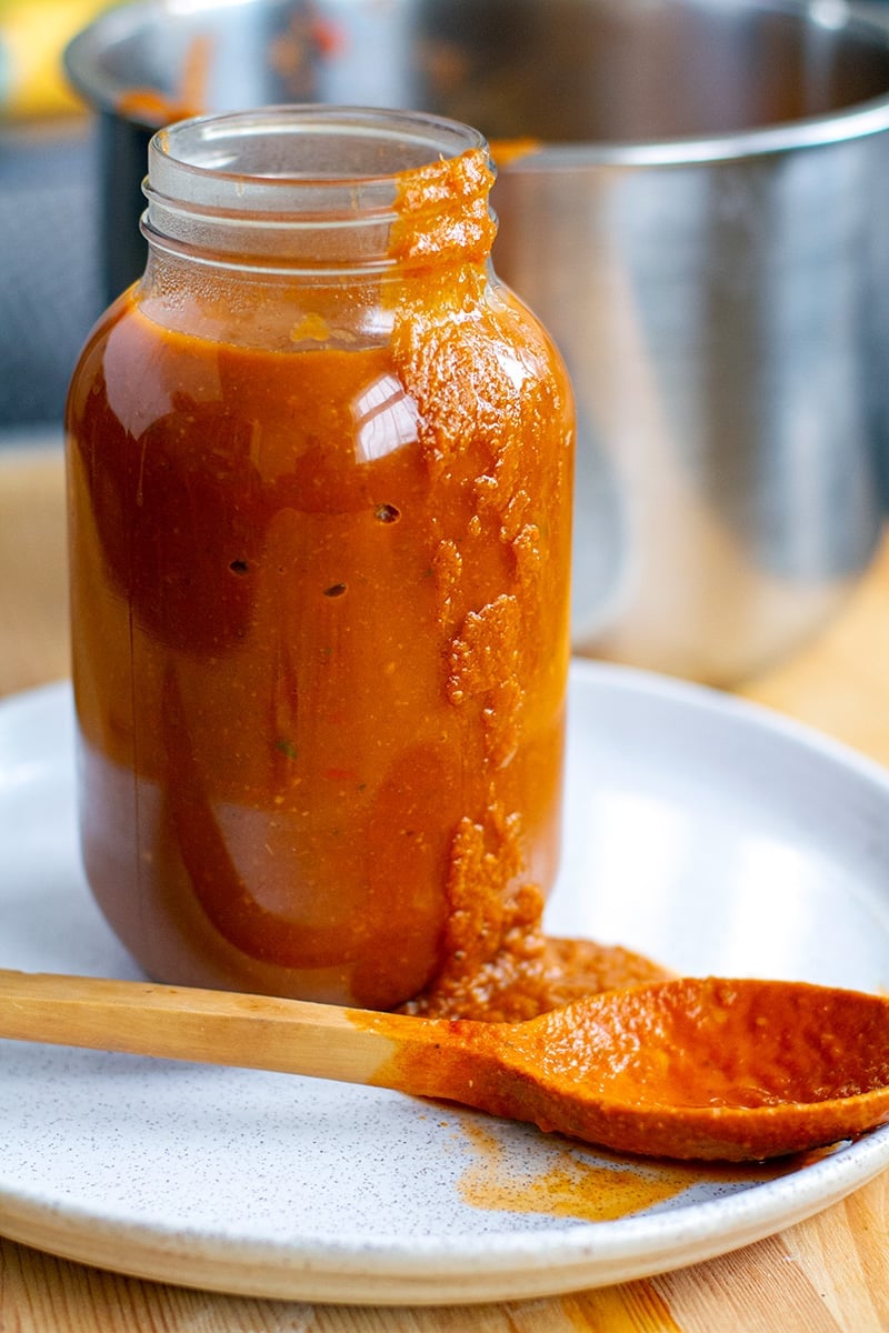 Sugar-Free Tomato Sauce In Instant Pot