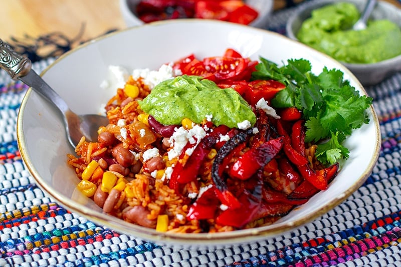 Veggie Burrito Bowls