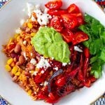 Instant Pot Burrito Bowl (Vegetarian, Gluten-Free, Vegan-Friendly)