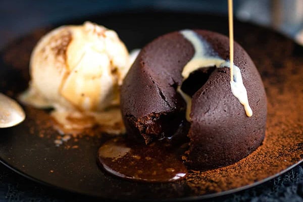 Instant Pot Chocolate Lava Cakes