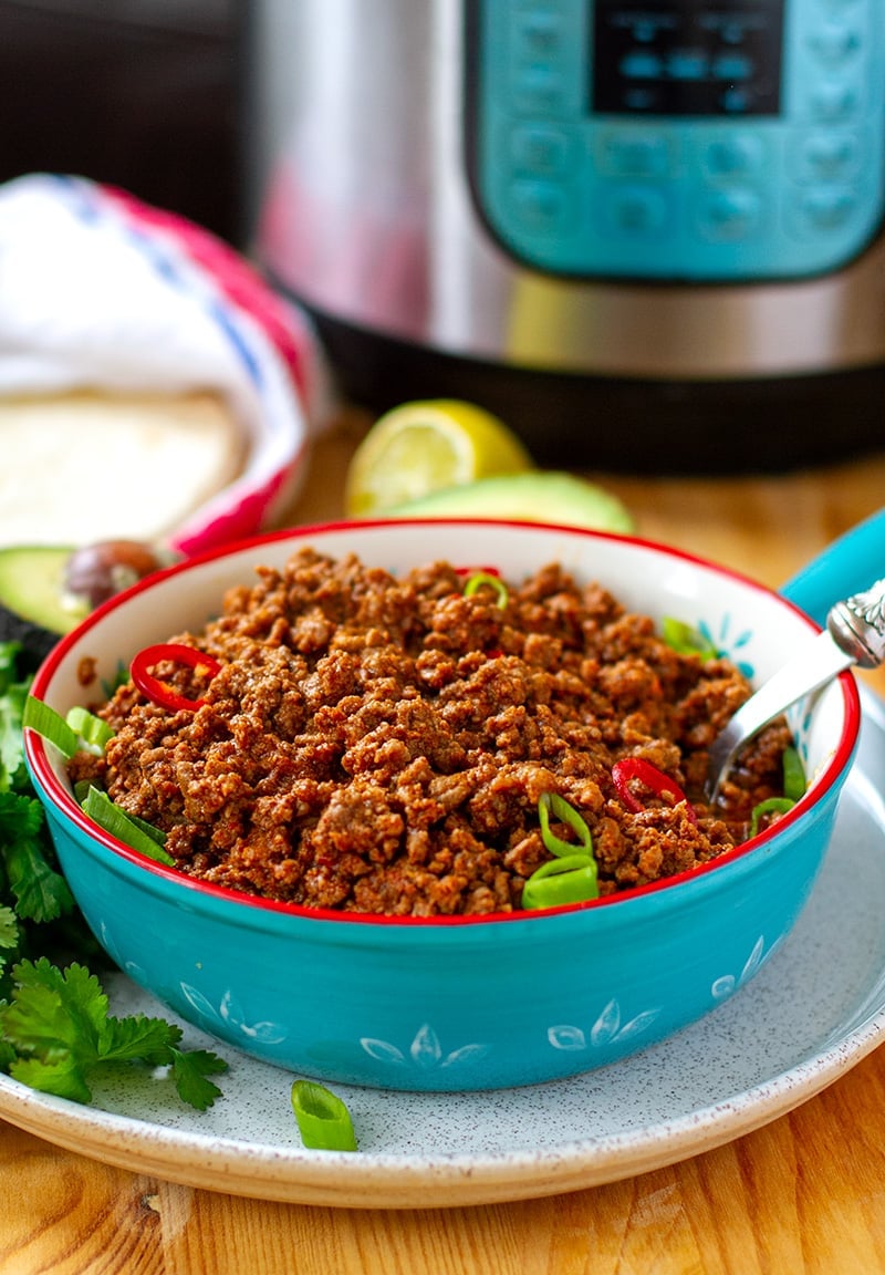 Instant pot beef taco hot sale