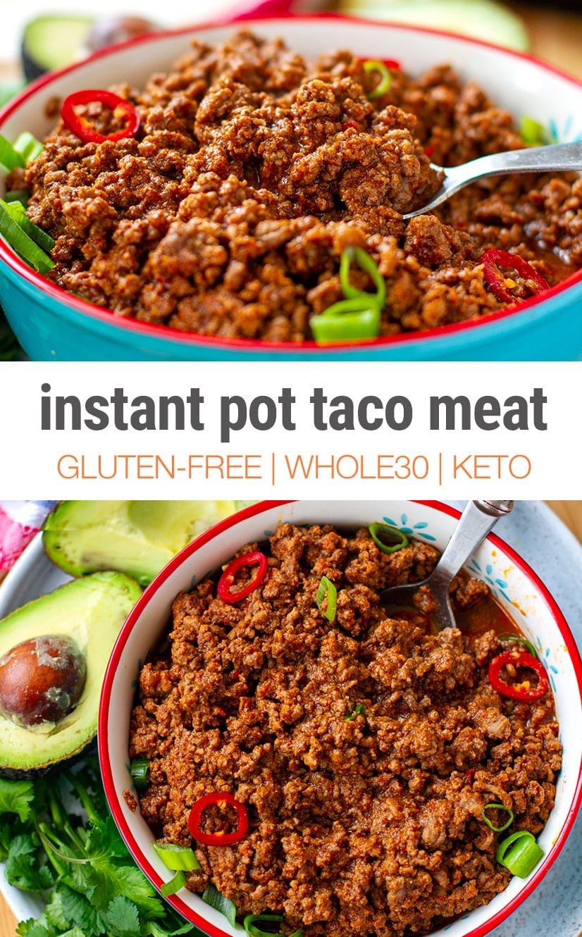 Best Instant Pot Taco Meat (Multi-Purpose, Freezer-Friendly)